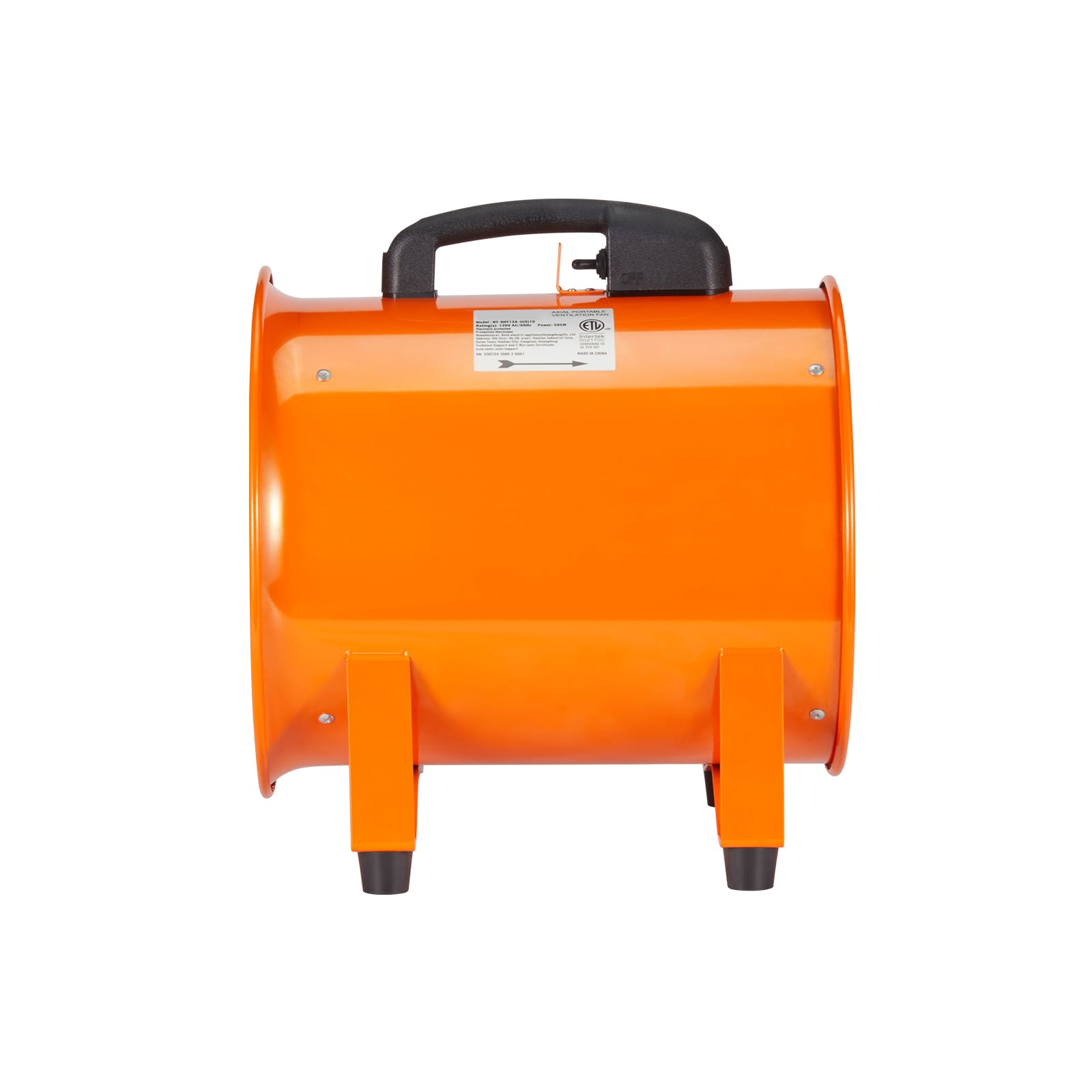 Portable Industrial Ventilator Fan With Extraction Hose 560w_voghion.com